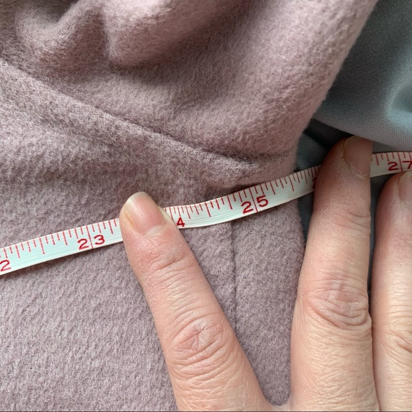 Tahari Wool Coat, power pink, XL - Picture 7 of 7